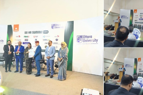 Honored to attend the UU-FBHRO HR Summit 2026 jointly organized by Uttara University and FBHRO on the occasion of World Human Resource Day 2026. image